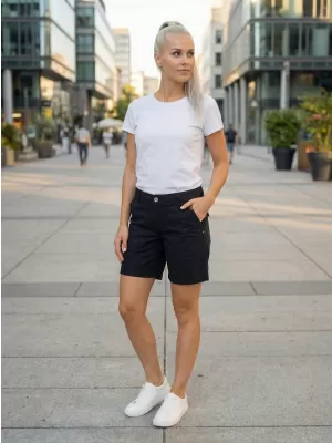 Pantaloni scurți de damă SAM 73 AURORA WS 793 NEGRU