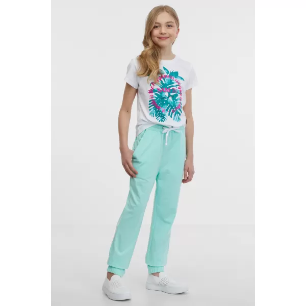  Pantaloni de trening pentru fete SAM 73 SULA KK 528 MENTĂ 