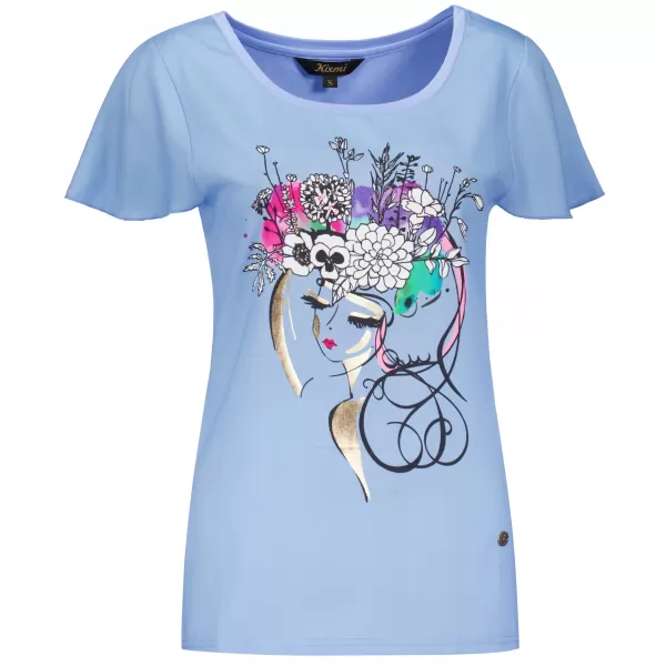  Tricou pentru femei KIXMI SINDY NEGRU 