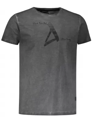 Tricou pentru bărbați ALTISPORT CADMAN GRI INCHIS