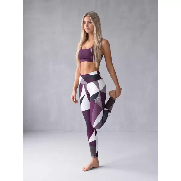  Jambiere lungi premium de damă ALTISPORT VOJ/ALW007LEG01 VIOLET 