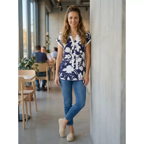  Bluza de dama KIXMI SABINE ALBASTRU INCHIS 