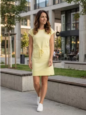 Rochie SAM 73 ESPERANZA WZ 860 GALBEN DESCHIS