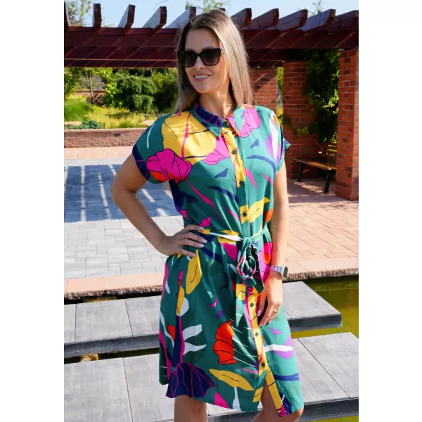  Rochie KIXMI SHANON VERDE 
