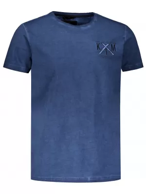Tricou pentru bărbați KIXMI SOREN ALBASTRU INCHIS