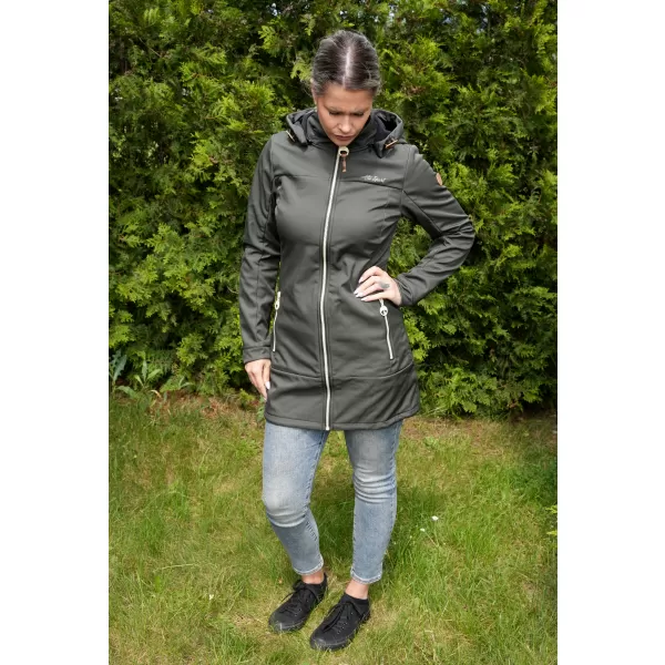  Palton softshell dama ALTISPORT CIARA KAKI 