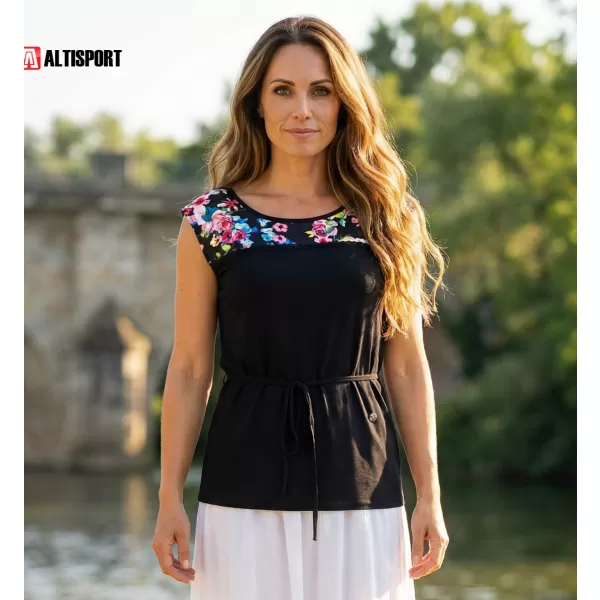  Tricou pentru femei KIXMI SELLY NEGRU 