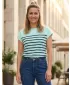 Tricou pentru femei SAM 73 MERCEDES WT 909 MENTĂ