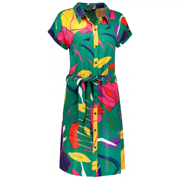  Rochie KIXMI SHANON VERDE 