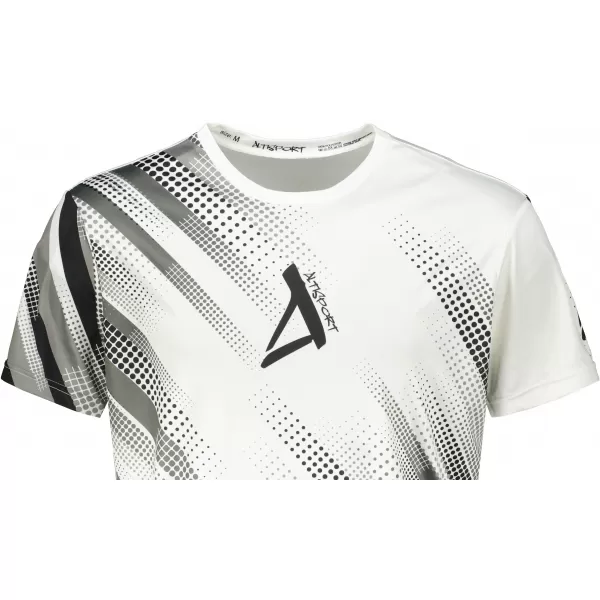  Tricou funcțional premium pentru bărbați ALTISPORT VOJ/ALM028TR01 ALB-NEGRU 