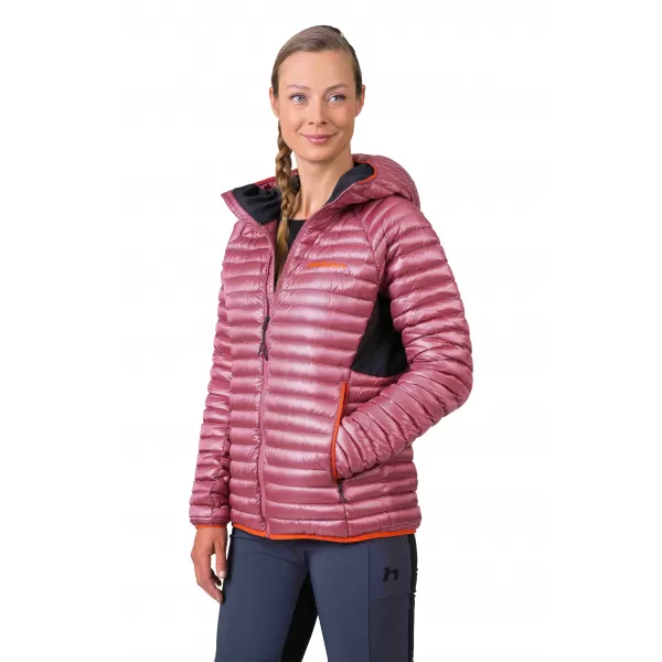  Geaca de dama HANNAH MANTIS HOODY CORAL SĂRUTAT DE SOARE 