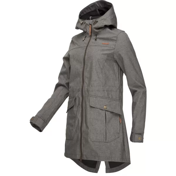  Palton softshell dama LOAP LAVILA SFW2402 GRI 