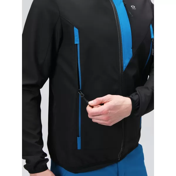  Jachetă softshell pentru bărbați LOAP URSUN SFM2404 NEGRU 