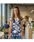 Bluza de dama KIXMI SABINE ALBASTRU INCHIS