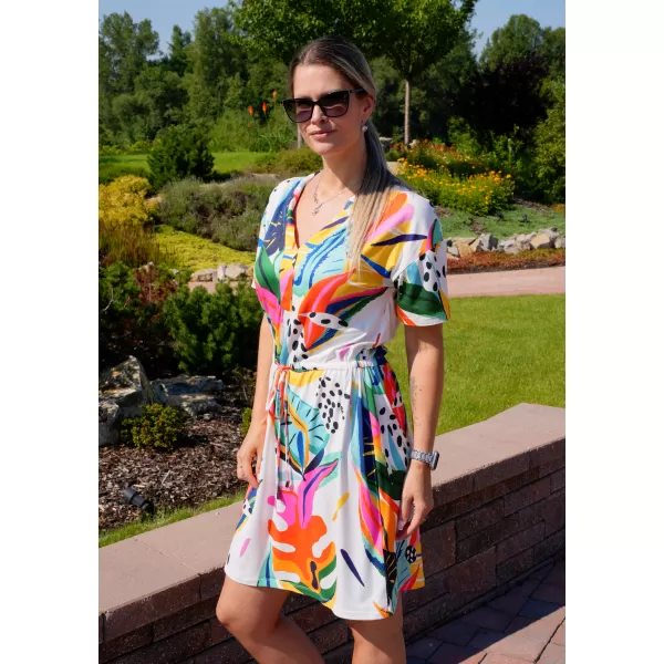  Rochie KIXMI SANDIE ALB 
