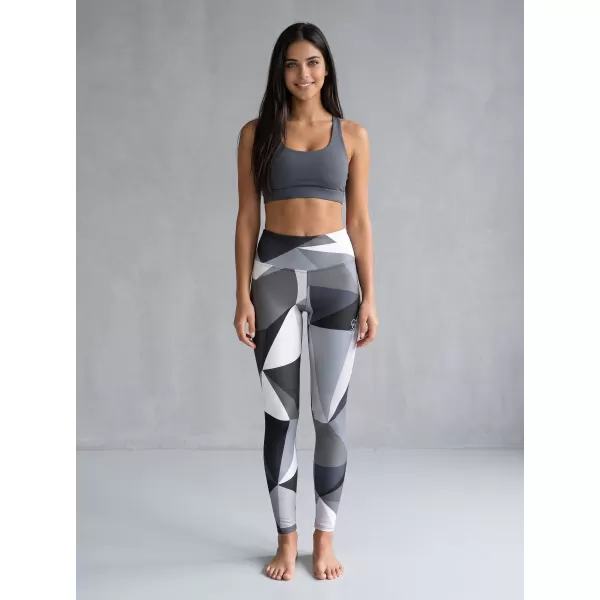  Jambiere lungi premium de damă ALTISPORT VOJ/ALW007LEG01 GRI 