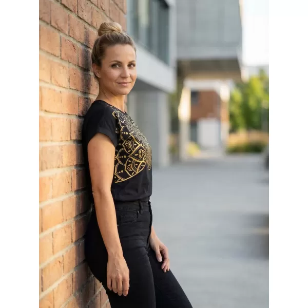  Tricou pentru femei SAM 73 MILAGROS WT 911 NEGRU 