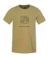 Tricou pentru bărbați HANNAH MIKO KAKI/ANTRACIT