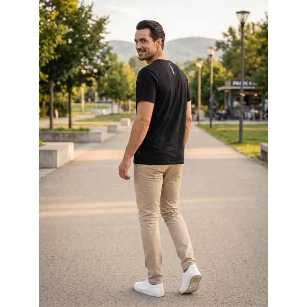  Tricou pentru bărbați SAM 73 FIDEL MT 844 NEGRU 