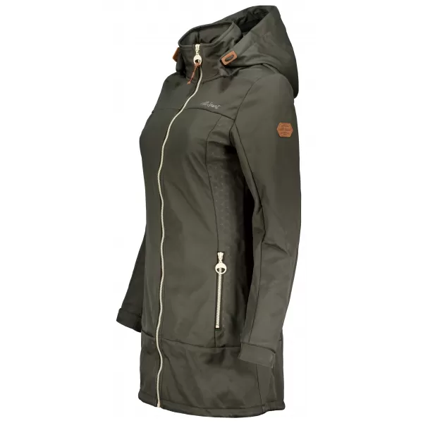  Palton softshell dama ALTISPORT CIARA KAKI 