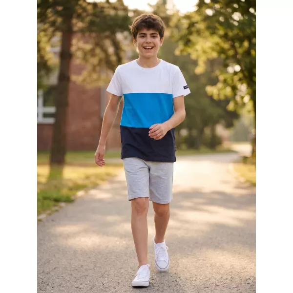  Tricou băieți SAM 73 JABBA KT 520 ALBASTRU STRĂLUCITOR 