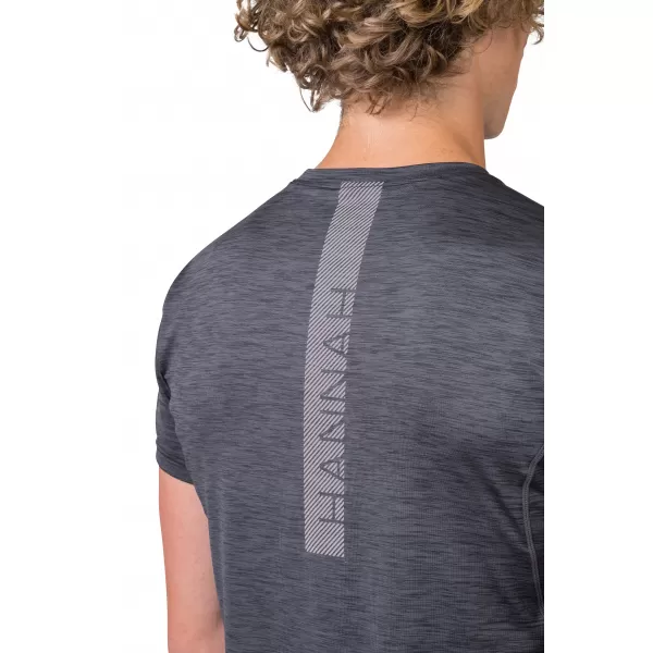  Tricou pentru bărbați HANNAH PELTON ANTRACIT MEL 