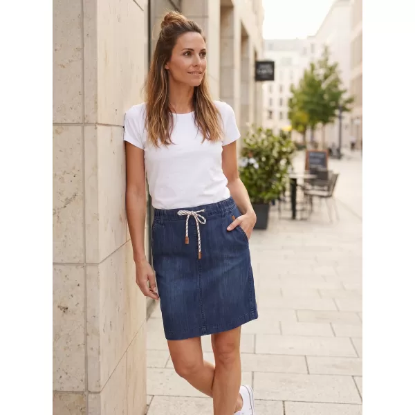  Fusta de dama SAM 73 GISELA WZ 845 DENIM ÎNCHIS LA CULOARE 