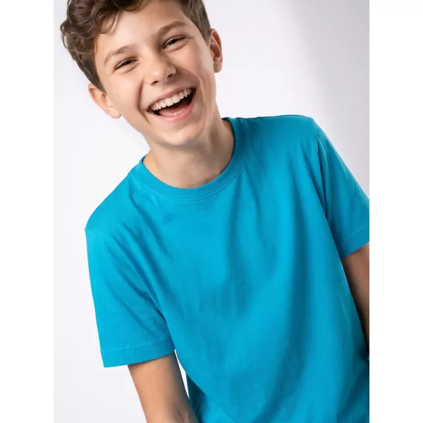  Tricou pentru copii ALTISPORT NoPrint NP/ALK531 TURCOAZ 