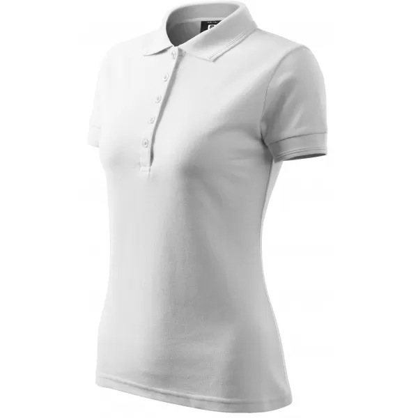  Tricou de damă cu guler ALTISPORT NoPrint NP/ALW012 ALB 