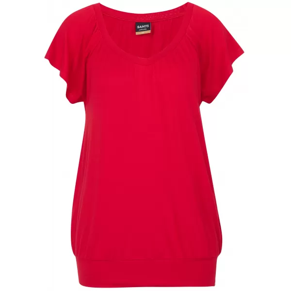  Tricou pentru femei SAM 73 CLEOPATRA WT 912 ROŞU 
