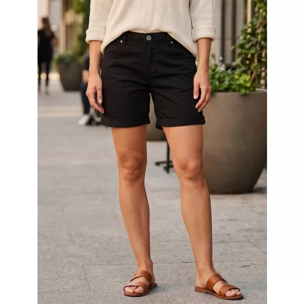  Pantaloni scurți de damă SAM 73 AZURA WS 797 NEGRU 