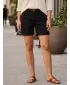 Pantaloni scurți de damă SAM 73 AZURA WS 797 NEGRU