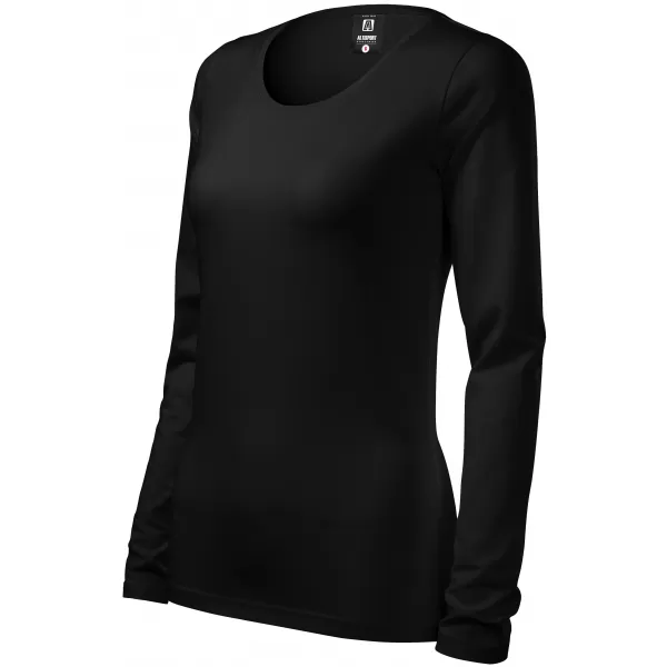  Tricou de damă cu mâneci lungi ALTISPORT NoPrint NP/ALW931 NEGRU 
