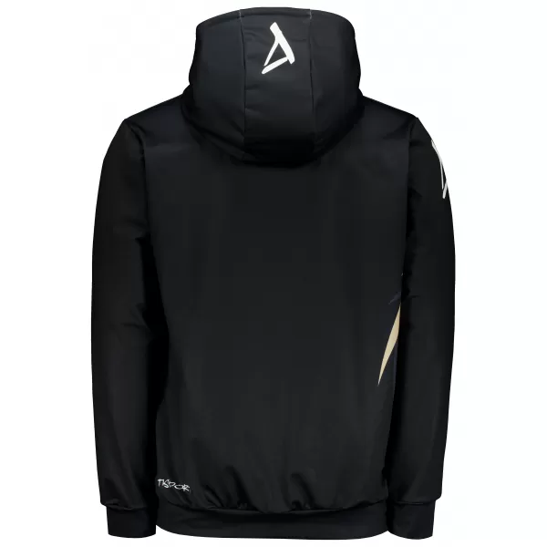  Hanorac funcțional premium pentru bărbați ALTISPORT VOJ/ALM029MI01 NEGRU ȘI ALBASTRU 