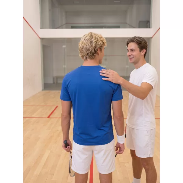  Tricou funcțional pentru bărbați ALTISPORT NoPrint NP/ALM421 ALBASTRU REGAL 