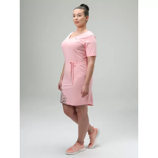  Rochie LOAP AURORA CLW2437 ROZ 