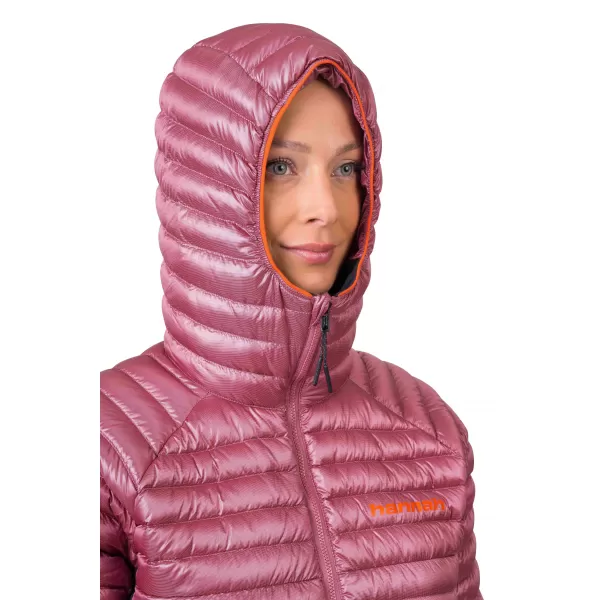  Geaca de dama HANNAH MANTIS HOODY CORAL SĂRUTAT DE SOARE 
