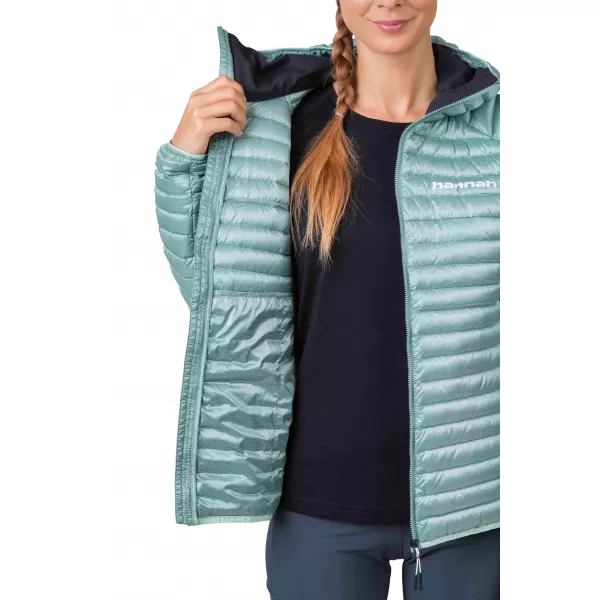  Geaca de dama HANNAH MANTIS HOODY WASABI/ASFALT 