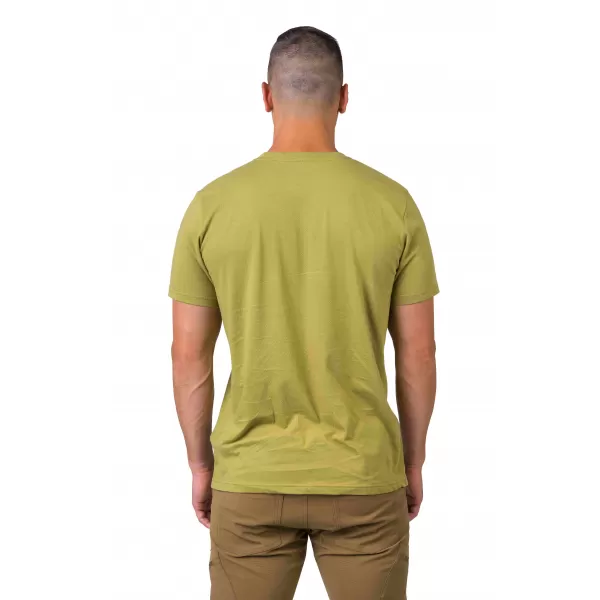  Tricou pentru bărbați HANNAH GREG MĂSLINE VERZI 