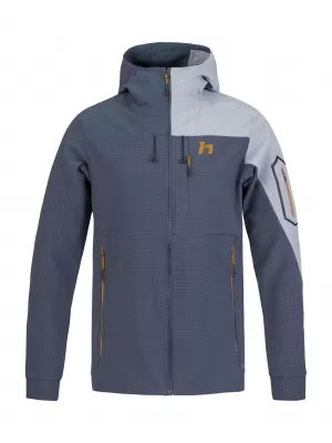 Jachetă pentru bărbați HANNAH AREN HOODY CERNEALĂ/PIELE DE RECHIN