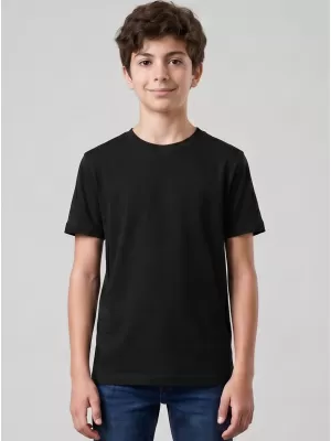 Tricou pentru copii ALTISPORT NoPrint NP/ALK531 NEGRU