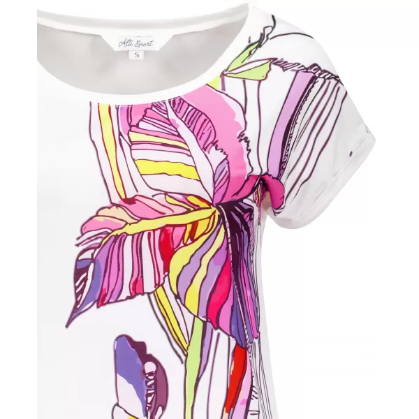  Tricou pentru femei ALTISPORT CELENA ALB 