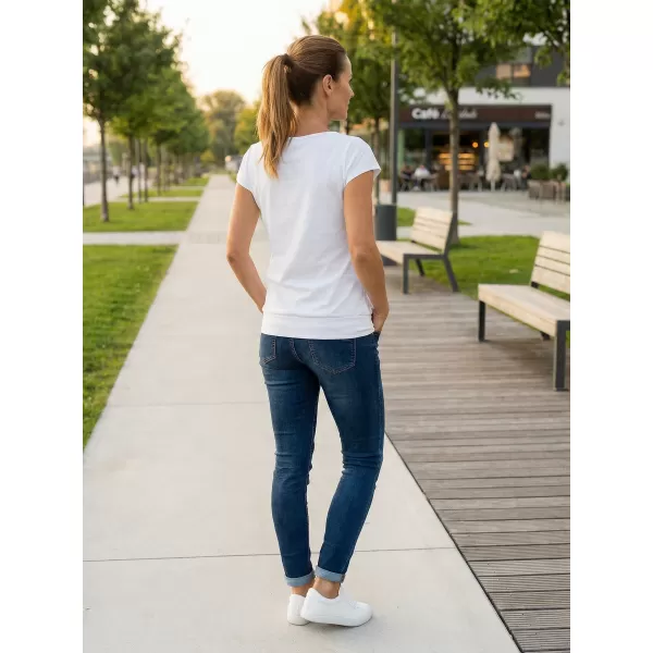  Tricou pentru femei ALTISPORT NoPrint NP/ALW021 ALB 