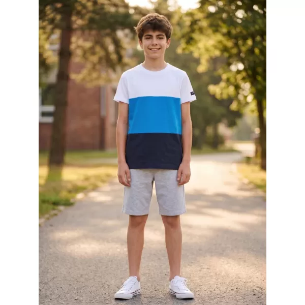  Tricou băieți SAM 73 JABBA KT 520 ALBASTRU STRĂLUCITOR 