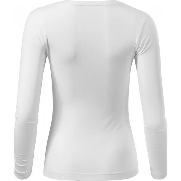  Tricou de damă cu mâneci lungi ALTISPORT NoPrint NP/ALW961 ALB 