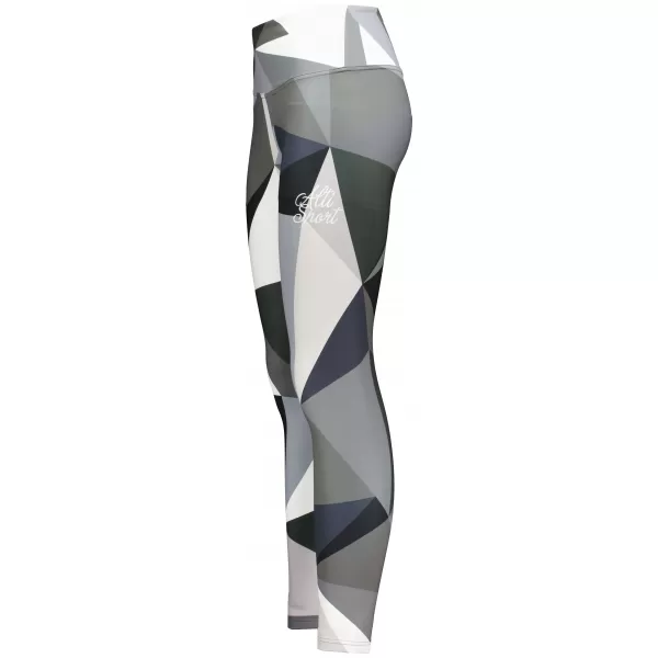  Jambiere lungi premium de damă ALTISPORT VOJ/ALW007LEG01 GRI 