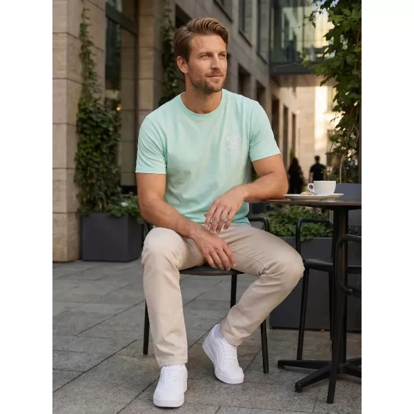  Tricou pentru bărbați SAM 73 FELIPE MT 843 MENTĂ 