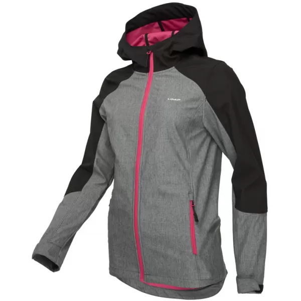  Jachetă softshell de damă LOAP LADANA SFW2403 GRI 
