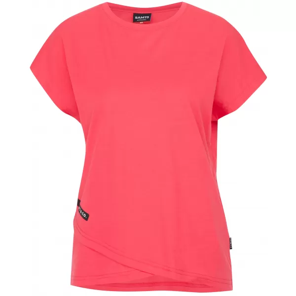  Tricou pentru femei SAM 73 CRISTAL WT 916 ZMEURA USOARA 