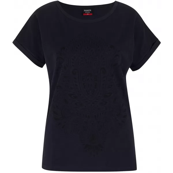  Tricou pentru femei SAM 73 NAZARENA WT 917 ALBASTRU ÎNCHIS 